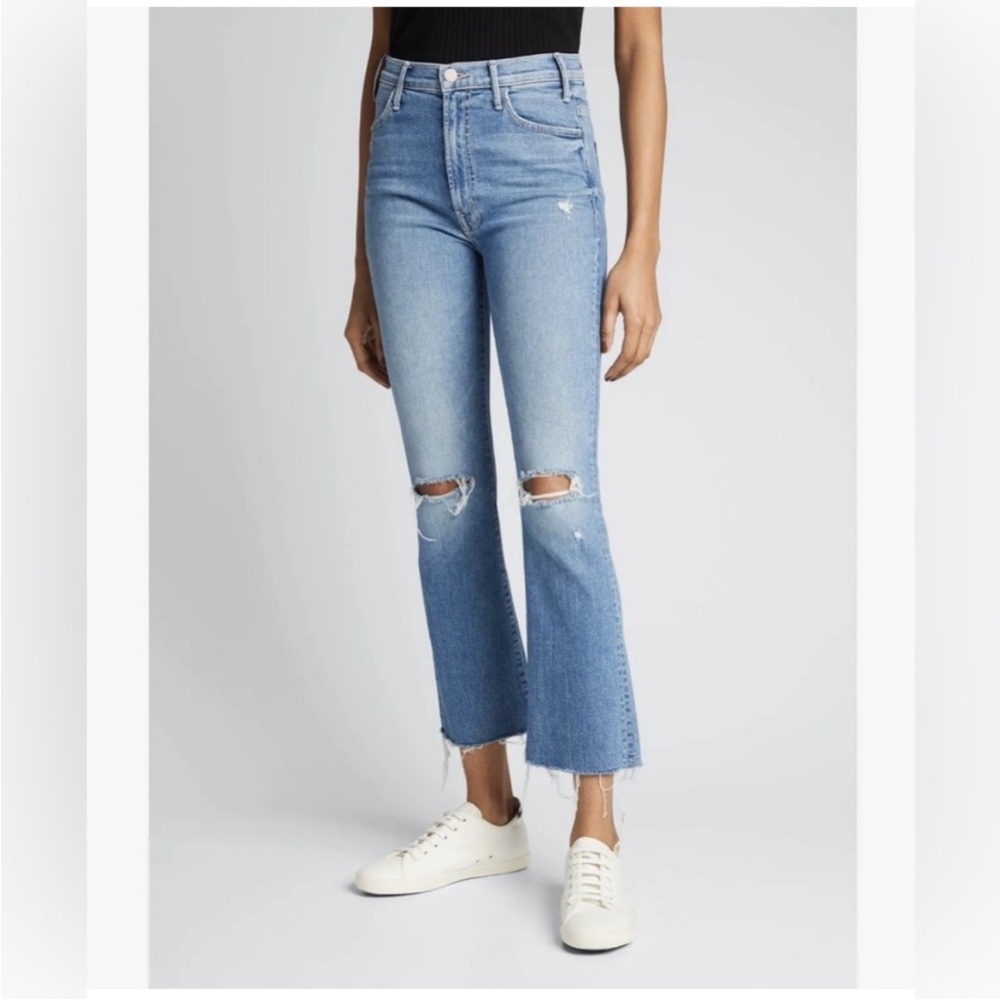 Mother Hustler Ankle Fray Thrilling Shots Wash Size 28